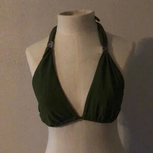 Olive Green Swimtop‎